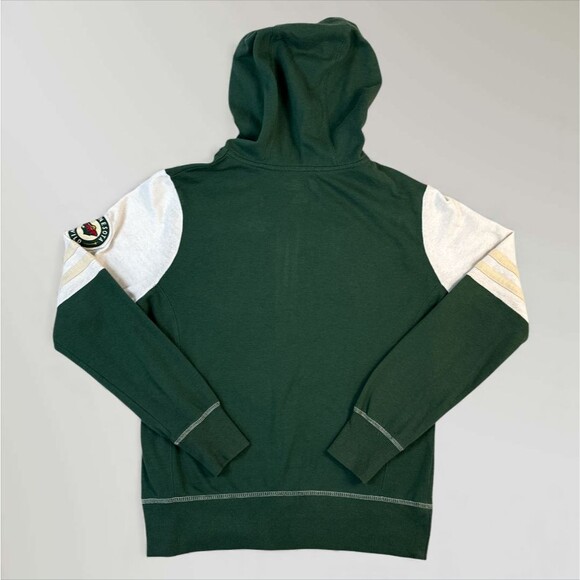 Minnesota Wild Full Zip Hoodie Sweatshirt NHL Majestic Pullover Jacket Sz Sm - Picture 3 of 7